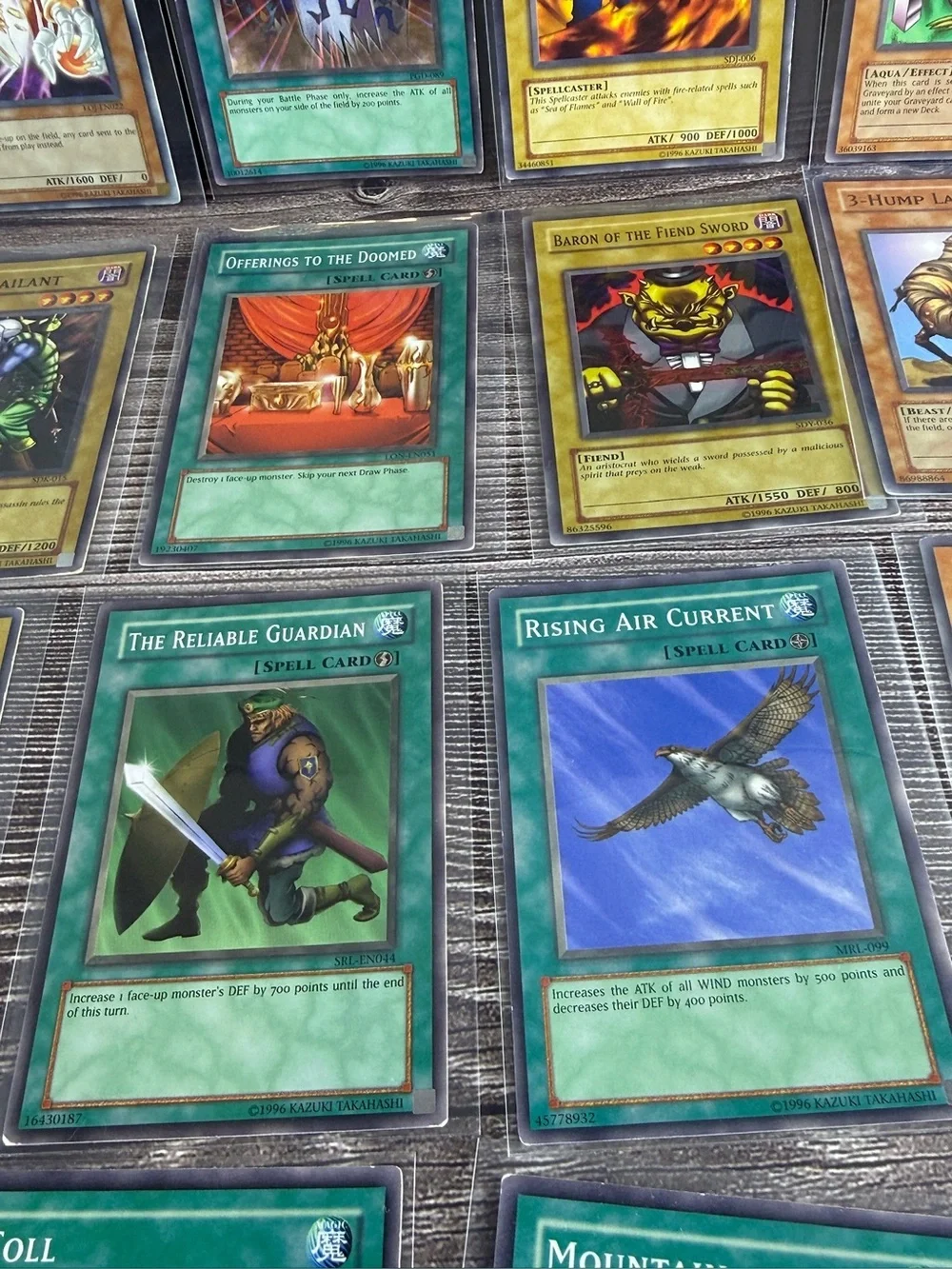 Vintage Yugioh Lot of 20 Cards – Mixed Commons/Effects/Spells 1996–2004